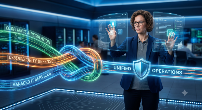 Compliance, Cybersecurity, and Managed IT Are Now One Job — Not Three