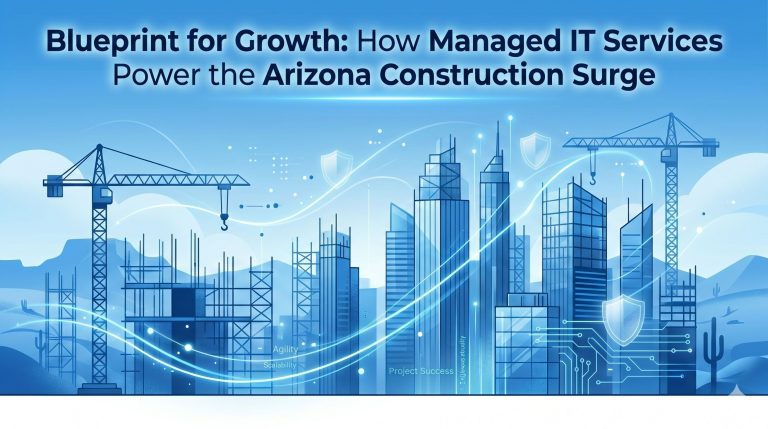 Blueprint for Growth: How Managed IT Services Power the Arizona Construction Companies’ Surge